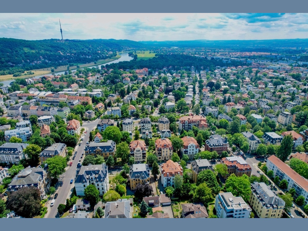 Fußläufig zur Elbe und zum ÖPNV 