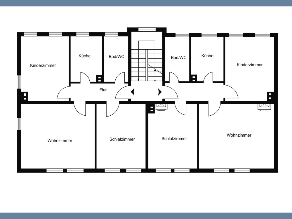 Grundriss Obergeschoss