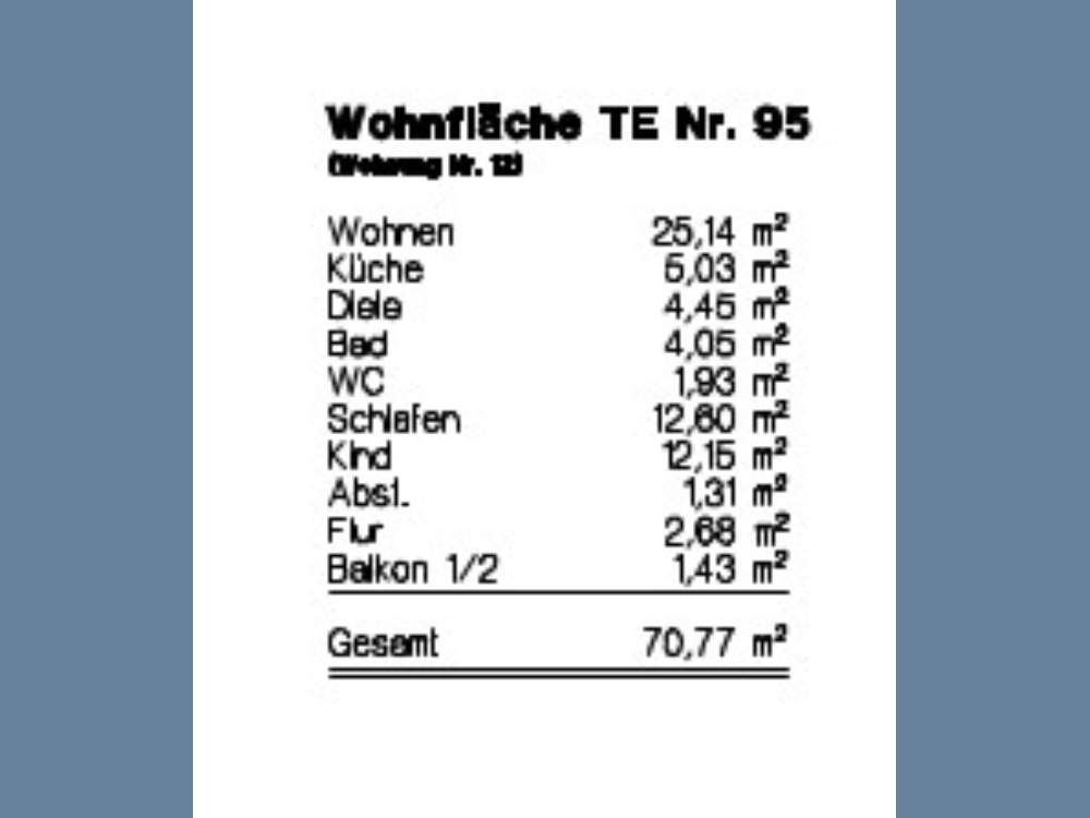 Wohnfläche